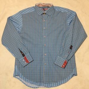 NWOT Robert Graham X Collection Button Down